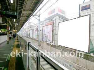 JR／高田馬場駅／外回り線側／№80駅看板・駅広告、写真1