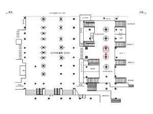 JR／横浜駅／南口改札内／№66駅看板・駅広告、位置図