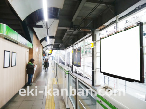 JR／恵比寿駅／外回り線側／№147駅看板・駅広告、写真1