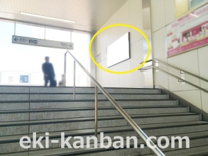 北総 西白井駅/構内/№1駅看板・駅広告、写真2