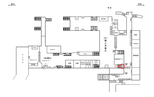 JR／大崎駅／橋上本屋口／№79駅看板・駅広告、位置図