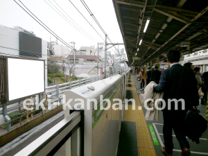 JR／高田馬場駅／外回り線側／№49駅看板・駅広告、写真1