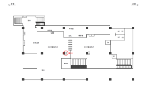 JR／中浦和駅／本屋改札外／№1駅看板・駅広告、位置図