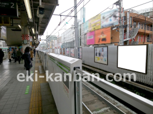 JR／目白駅／外回り線側／№104駅看板・駅広告、写真1