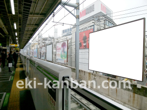 JR／高田馬場駅／外回り線側／№23駅看板・駅広告、写真1