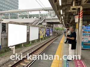 JR／大崎駅／埼京下り側／№1駅看板・駅広告、写真1