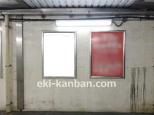 JR／高田馬場駅／A口道路側／№34駅看板・駅広告、写真3