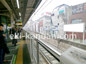 JR／高田馬場駅／外回り線側／№59駅看板・駅広告、写真1