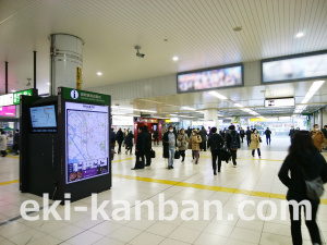 JR／田町駅／橋上本屋口／№399周辺案内図広告・駅広告、写真1