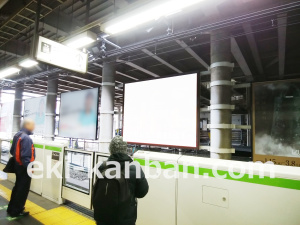 JR／品川駅／山手内回前／№4駅看板・駅広告、写真1