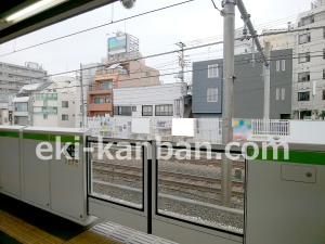 JR／駒込駅／内回り線側／№123駅看板・駅広告、写真1