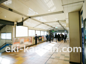 JR／品川駅／乗換通路（横浜方）／№26駅看板・駅広告、写真1