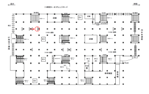 JR／池袋駅／48通路／№24駅看板・駅広告、位置図