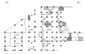 JR／神田駅／本屋口／№26駅看板・駅広告、位置図