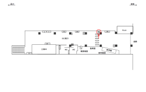 JR／駒込駅／東口／№56駅看板・駅広告、位置図