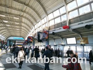 JR／品川駅／自由通路／№39駅看板・駅広告、写真1