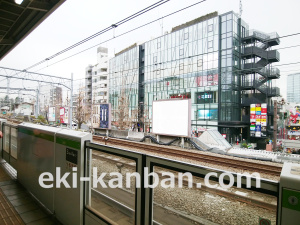 JR／原宿駅／内回り線側／№27駅看板・駅広告、写真1