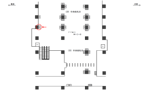 JR／秋葉原駅／中央改札口／№16駅看板・駅広告、位置図