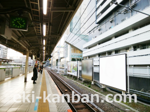 JR／田町駅／北行線側／№57駅看板・駅広告、写真1