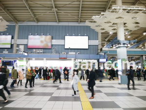 JR／品川駅／自由通路／№23駅看板・駅広告、写真1