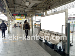 JR／池袋駅／上りホーム／№481駅看板・駅広告、写真1