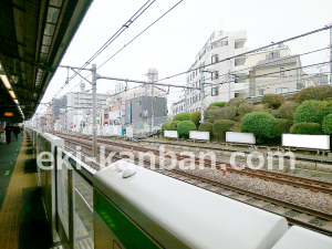 JR／駒込駅／内回り線側／№115駅看板・駅広告、写真1