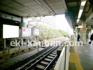 JR／駒込駅／外回り線側／№81駅看板・駅広告、写真1