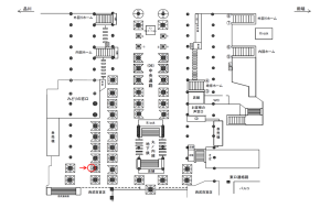 JR／池袋駅／中央通路／№176駅看板・駅広告、位置図