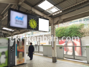 JR／巣鴨駅／ホーム／№2駅看板・駅広告、写真1