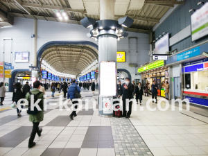 JR／品川駅／自由通路／№14駅看板・駅広告、写真1