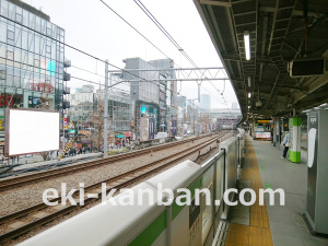 JR／原宿駅／内回り線側／№24駅看板・駅広告、写真1