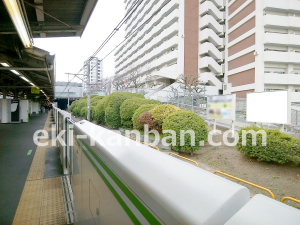 JR／駒込駅／外回り線側／№85駅看板・駅広告、写真1