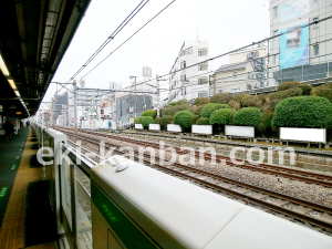 JR／駒込駅／内回り線側／№113駅看板・駅広告、写真1