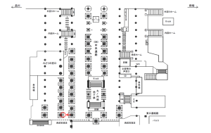 JR／池袋駅／中央通路／№182駅看板・駅広告、位置図