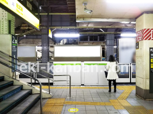 JR／秋葉原駅／南北行線間／№100駅看板・駅広告、写真1