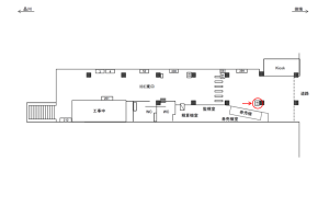 JR／駒込駅／東口／№61駅看板・駅広告、位置図