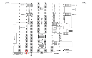 JR／池袋駅／中央通路／№179駅看板・駅広告、位置図
