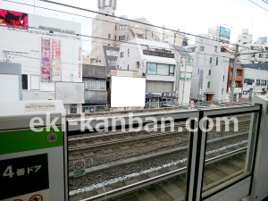 JR／駒込駅／内回り線側／№340駅看板・駅広告、写真1