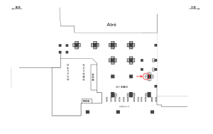 JR／秋葉原駅／電気街口／№2駅看板・駅広告、位置図
