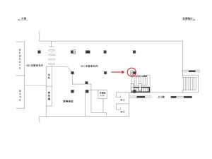 JR　本千葉駅／本屋改札内／№10駅看板・駅広告、位置図