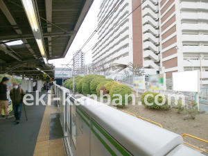 JR／駒込駅／外回り線側／№86駅看板・駅広告、写真1