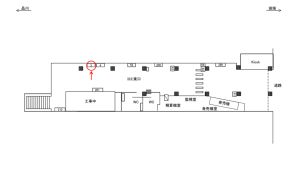 JR／駒込駅／東口／№3駅看板・駅広告、位置図