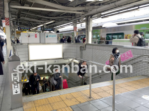 JR／池袋駅／外回りホーム／№60駅看板・駅広告、写真1