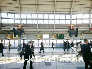 JR／品川駅／自由通路／№34駅看板・駅広告、写真1