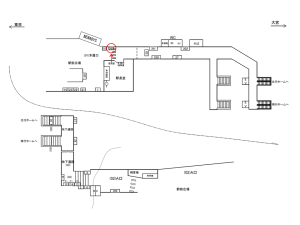 JR／鶯谷駅／本屋口／№399周辺案内図広告・駅広告、位置図