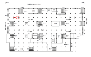 JR／池袋駅／48通路／№26駅看板・駅広告、位置図