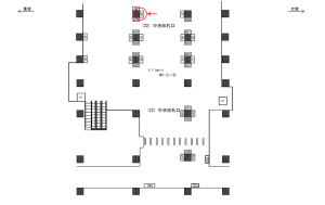 JR／秋葉原駅／中央改札口／№28駅看板・駅広告、位置図