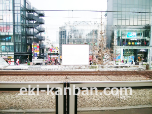 JR／原宿駅／内回り線側／№5駅看板・駅広告、写真1