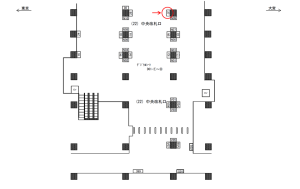 JR／秋葉原駅／中央改札口／№27駅看板・駅広告、位置図