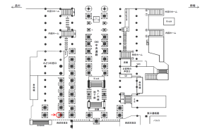 JR／池袋駅／中央通路／№181駅看板・駅広告、位置図